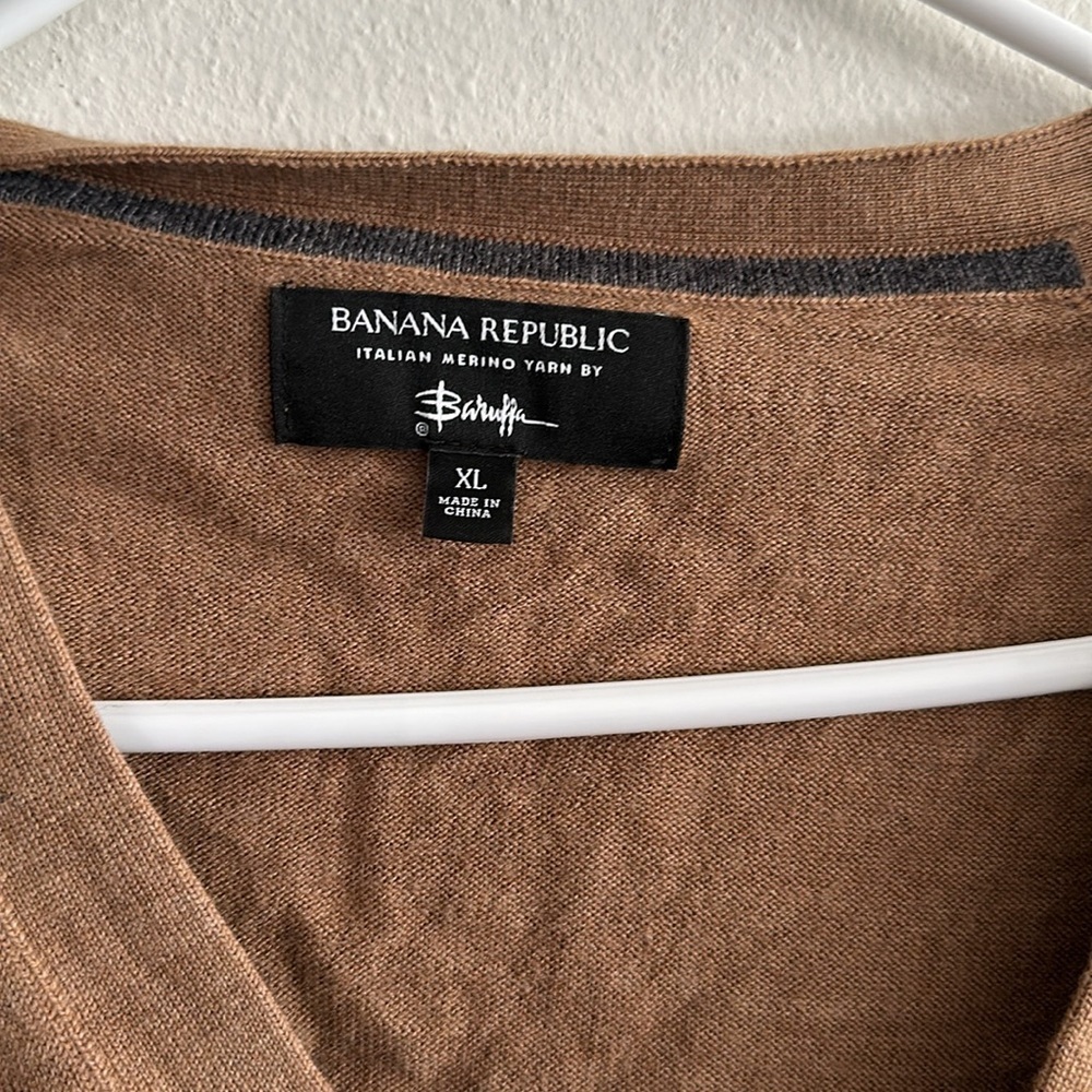 Men’s banana republic XL cardigan sweater - Picture 2 of 3